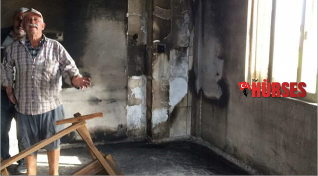 Serik'te ev yangını