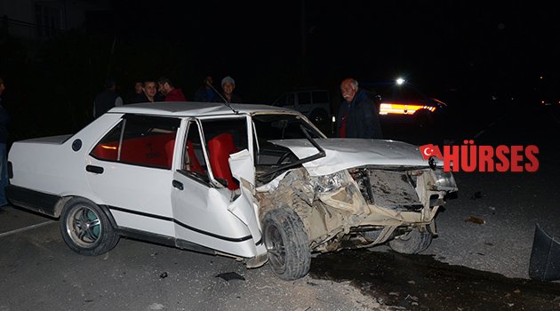 Serik'te kaza: 2 yaralı