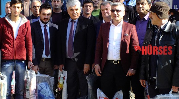 SERİK'TEN HALEP'E YARDIM