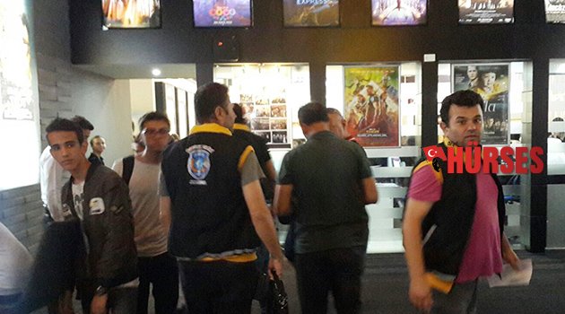 Sinema denetimi yapıldı
