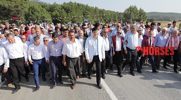 Sınırda buluştular