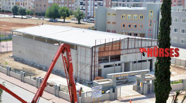 SPOR SALONLARI TAMAMLANIYOR