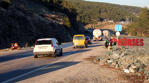 ŞUBE MÜDÜRÜ MOTOSİKLET KAZASINDA ÖLDÜ