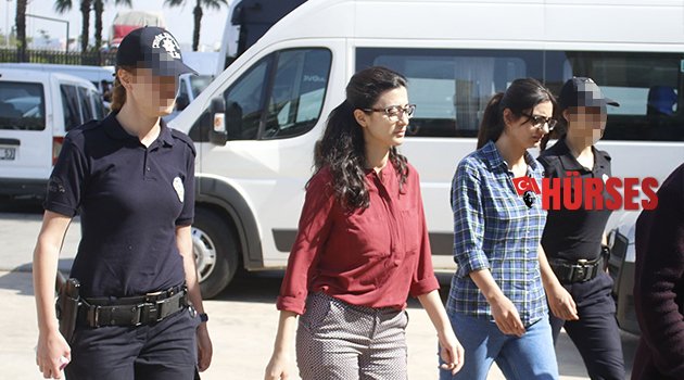 ŞÜPHELİ HAKİM VE  SAVCILAR ADLİYEDE