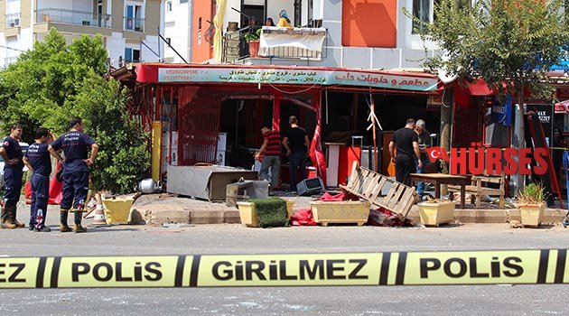 Suriyeli çocuğu ölüm lokantada yakaladı
