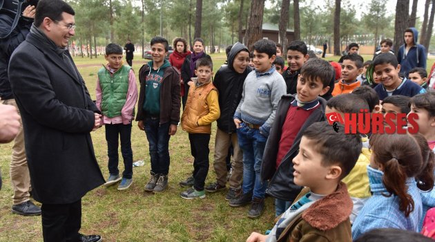 SURİYELİ ÇOCUKLAR KEPEZ’DE EĞLENDİ