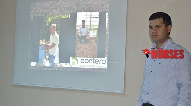 Tarımda verimlilik anlatıldı