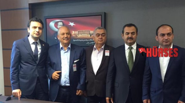 TBMM'DE MİSAFİRLERİNİ AĞIRLIYORLAR