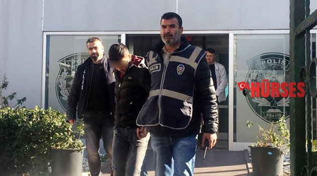 Telefon çalan hırsızlar yakalandı