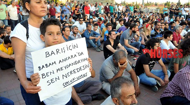 TERÖRE TEPKİ MİTİNGİ