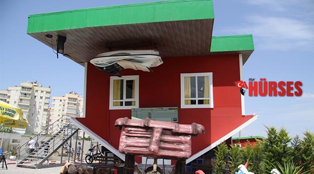 Ters Ev’de çocuklar da eğlenecek