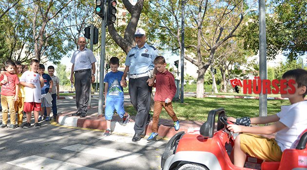 Trafik Parkı'nda eğitime devam