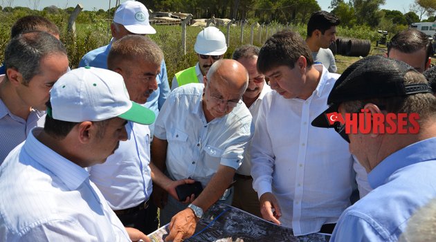 TÜREL AKSU ÇAYINI İNCELEDİ