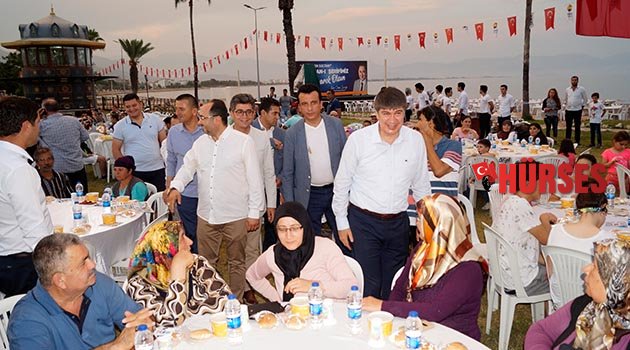 Türel’den Finike’de iftar