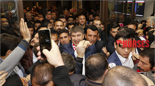 Türel’e coşkulu karşılama
