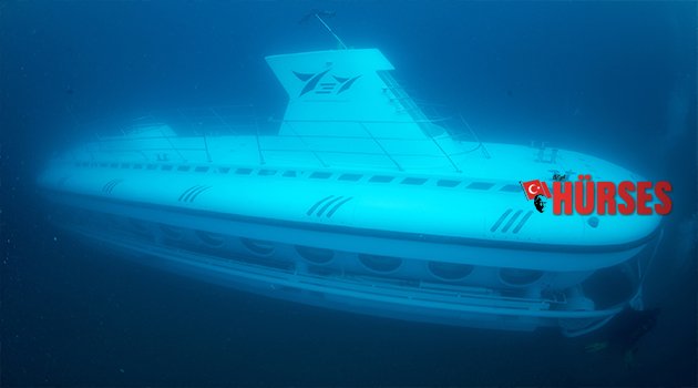 TURİSTİK DENİZALTI BALIKLARA YARADI