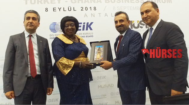 Türkiye-Gana İş Forumu Antalya'da yapıldı