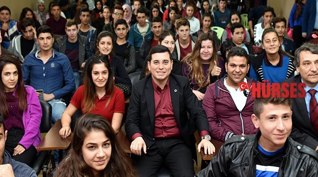 TÜTÜNCÜ LİSELİLERİ DİNLEDİ