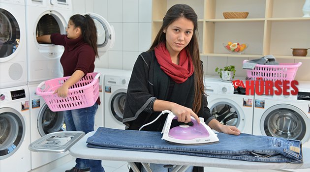 ÜNİVERSİTELİLERDEN ÇAMAŞIRHANE TEŞEKKÜRÜ