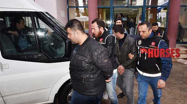 Uyuşturucu şüphelisinden gazetecilere tepki
