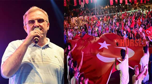 VALİ KARALOĞLU: DEMOKRASİYE SAHİP ÇIKIYORUZ