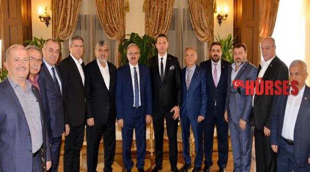 VALİ KARALOĞLU, İŞADAMLARINI KABUL ETTİ