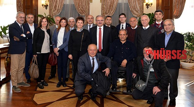 VALİ KARALOĞLU, KONSEYİ AĞIRLADI