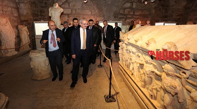 VALİ KARALOĞLU'NDAN MANAVGAT'A ZİYARET