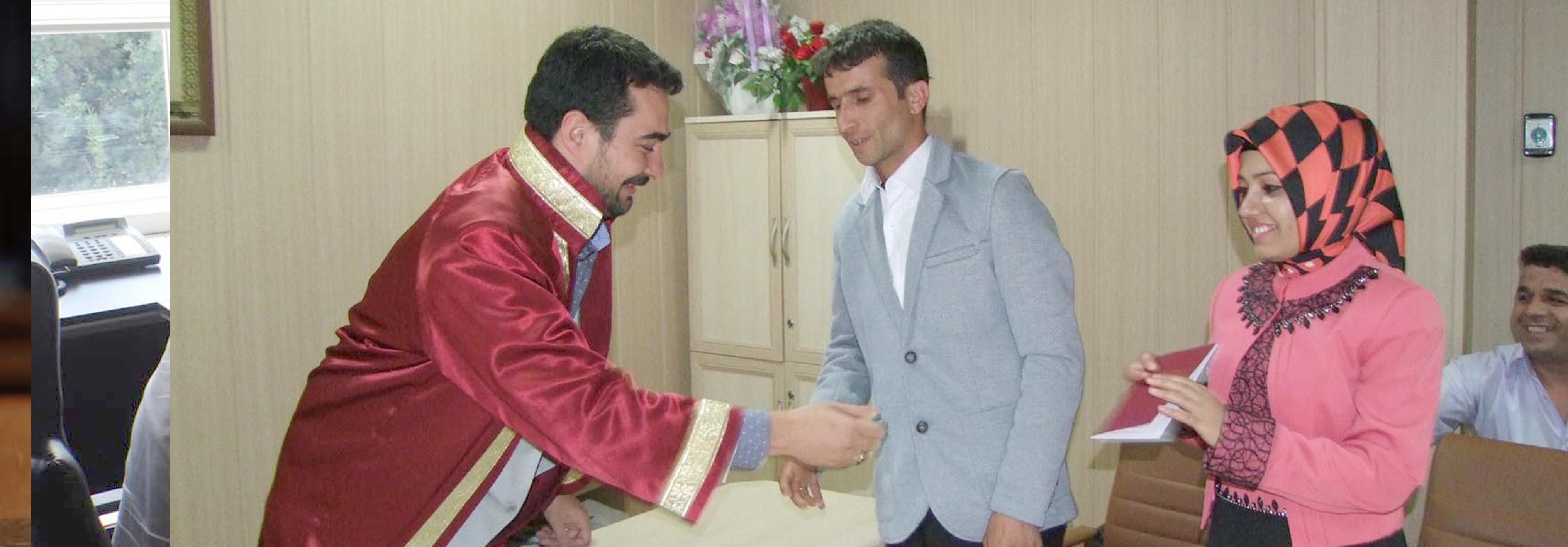 Vekil İlk Nikahını Kıydı