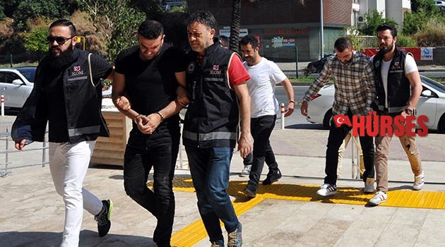 Yakalanma anı kamerada