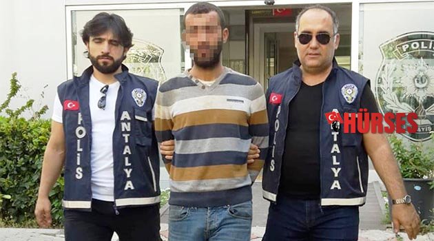 Yankesici polisten kaçamadı