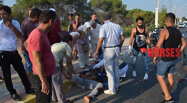 Yardımına yoldan geçen doktor yetişti