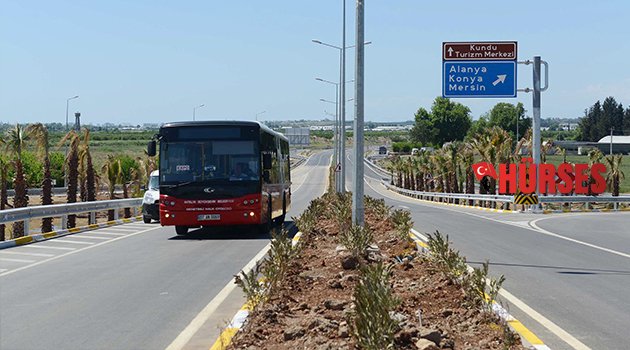 YARIM SAATLİK YOL 6 DAKİKAYA İNDİ