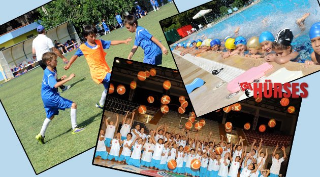 YAZ SPOR OKULU HEYECANI BAŞLADI