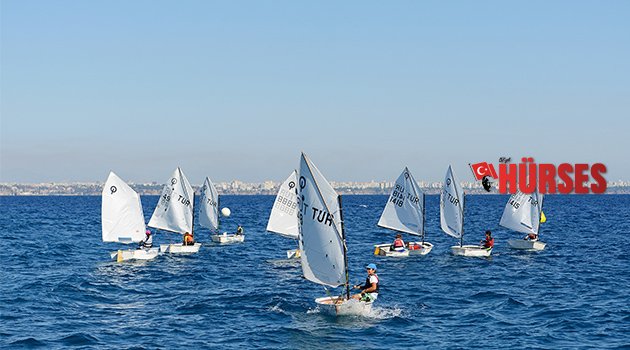Yelken yarışı yapıldı