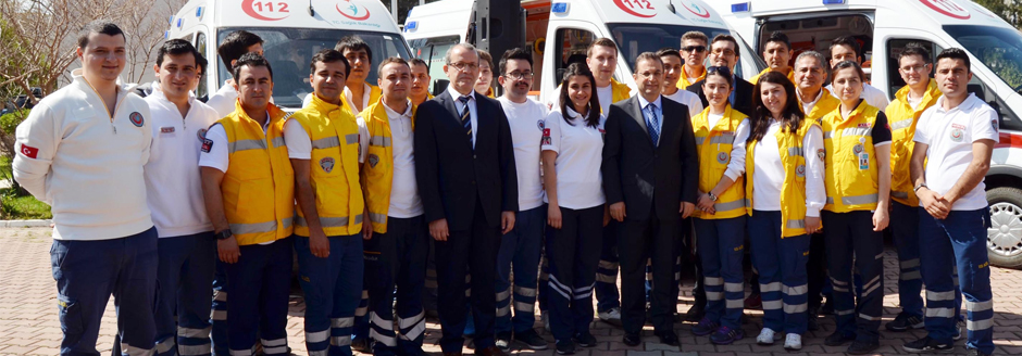 Yeni Ambulanslar Hizmette