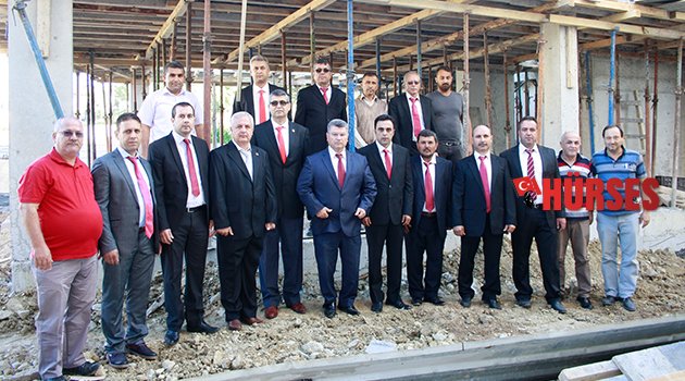 Yeni hizmet binası temeli atıldı