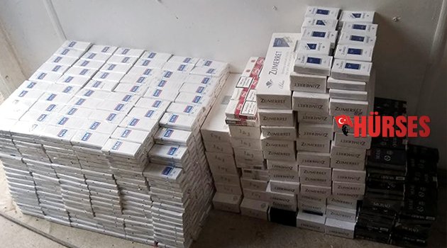 YOLCU OTOBÜSÜNDE KAÇAK SİGARA