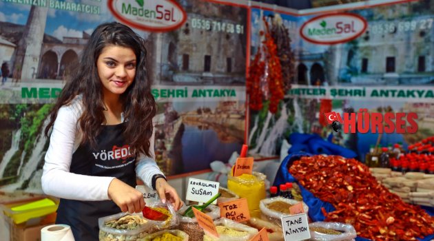 YÖRESEL ÜRÜNLERE YOĞUN İLGİ