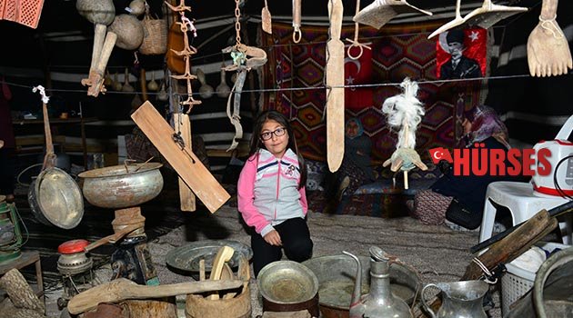 Yörük çadırları ziyarete açıldı