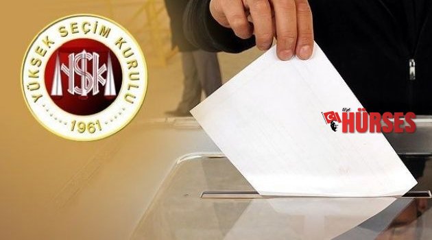 YSK: ERKEN SEÇİM 1 KASIM'DA