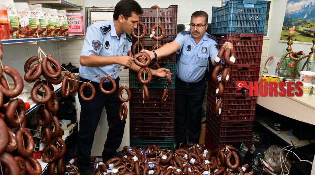 ZABITA, ‘SUCUK’ OPERASYONU YAPTI