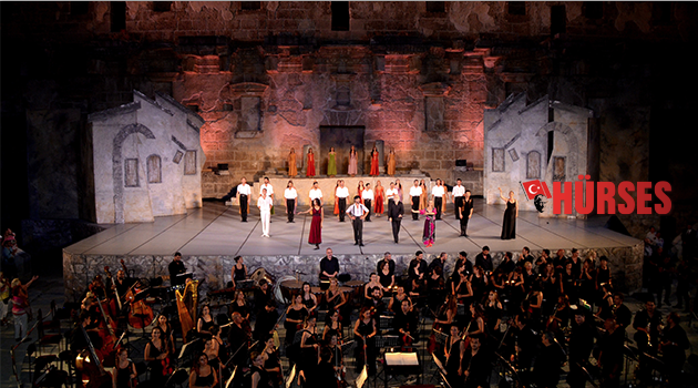 'Zorba' Aspendos’ta