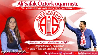 Ali Şafak Öztürk Haklıymış! Neden mi?