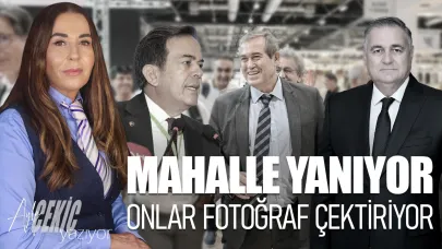 Antalya’da kepenkler iniyor, sanayi susuyor, turizm boş! Antalya yanarken onlar poz veriyor