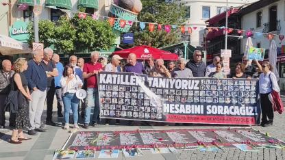 10 Ekim katliamı 10. yılında Antalya’da anıldı
