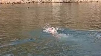 3 gündür aranan İrlandalı turistin baraj gölüne girdiği görüntüler ortaya çıktı