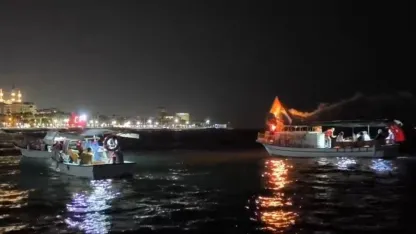 İsrail’in Küresel Sumud Filosuna saldırısı Mersin’de protesto edildi