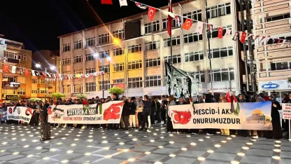 Burdur'dan Sumud'a destek