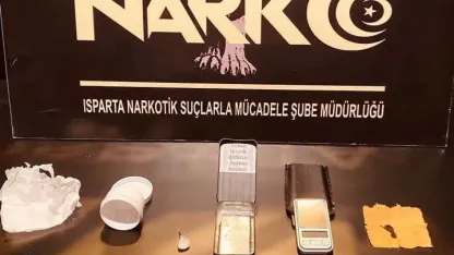 Isparta’da uyuşturucu operasyonunda 5 şüpheliye işlem başlatıldı